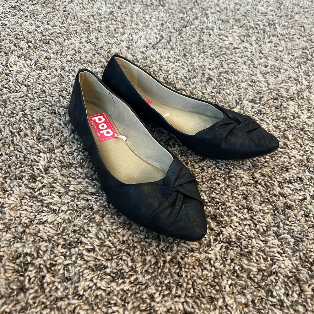 Black flats